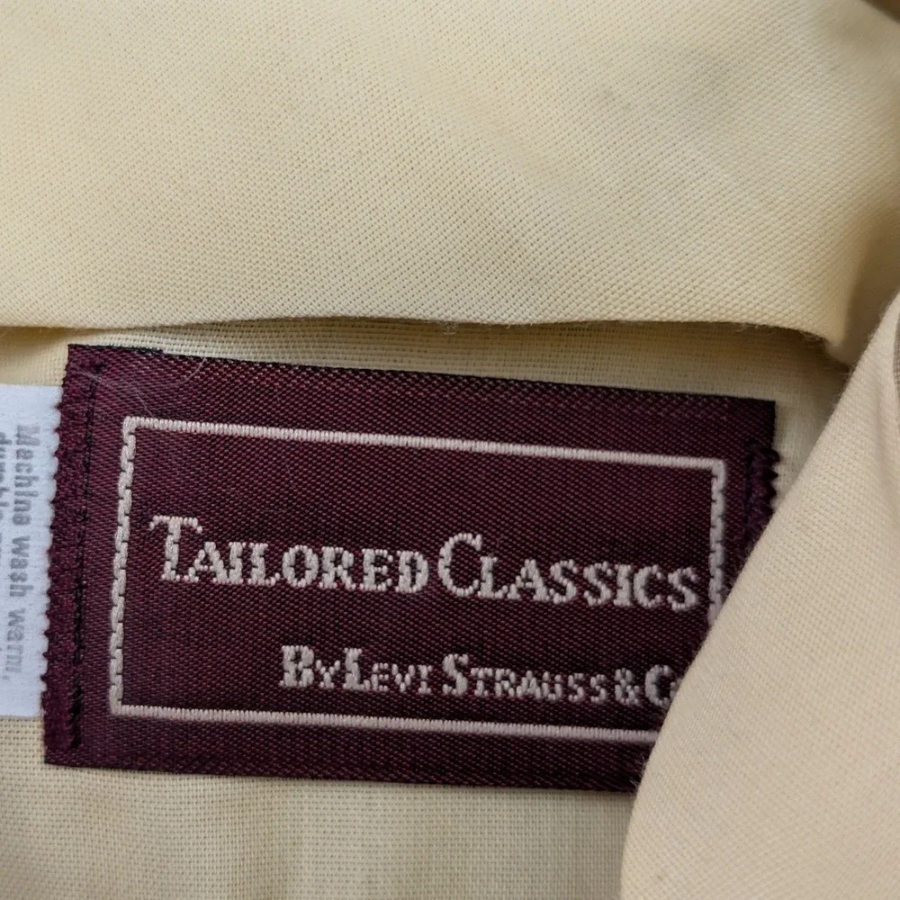 VTG Levi Strauss Trousers Men's 34x32 Brown Talon Zip Flare Straight Leg 70s